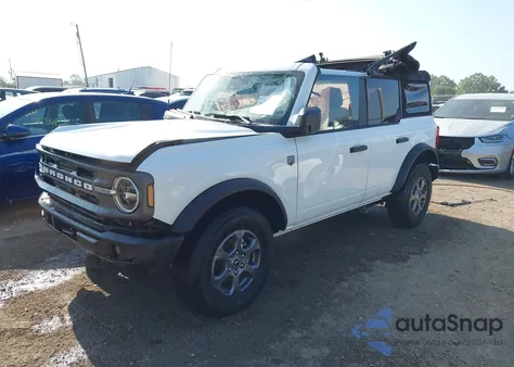 2024 Ford Bronco Big Bend z USA, uszkodzony, nr VIN 1FMDE7BH5RLA14689